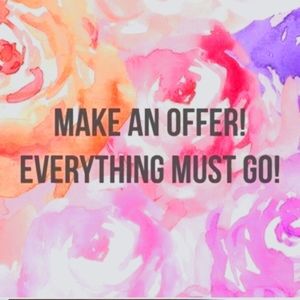 Closet clean out! Make me an offer, bundle if you would like